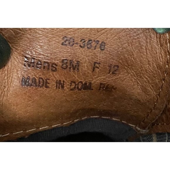 J&M 1850 Johnston & Murphy Brown Leather Suede Oxford Shoes Mens 8M 20-3676